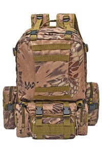 SKFAK021 Online Order Camo Shoulder First Aid Kit Outdoor Travel Cross-country Climbing Adventure Limit Ride Design Waterproof Shoulder First Aid Kit Multi-adjustment Buckle First Aid Kit Supplier detail view-5